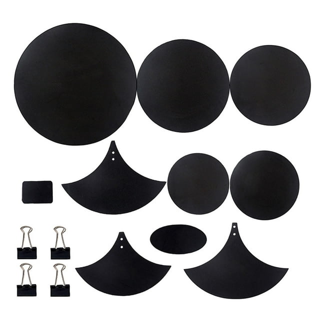 14 Pieces/Set Cymbal Drum Kit Mute Pads Detachable Elastic Supply Sound Insulation Percussion Drumming Instrument Replacement Part Silencers Drummer