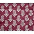 thumbnail image 5 of oneOone Polyester Lycra Red Fabric Block Craft Projects Decor Fabric Printed By The Yard 56 Inch Wide, 5 of 5