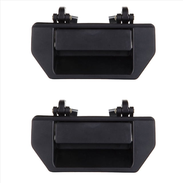 2X Rear Tail Gate Handle 90606-01G01 for Navara D21 D22 Pickup,2 x Rear Tailgate Tail Gate Handle,Black
