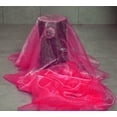 thumbnail image 2 of mds Pack of 35 Yard Solid Organza Fabric for Wedding Decoration Fabric by width - Magenta, 2 of 6