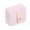 Pink, variant on Pyaiiner High-End Mini Button Jewelry Box Travel Portable Jewelry Box Ring Jewelry Packaging Box Suitable For Placing Buttons Earrings Small Items Storage Boxes