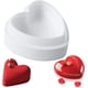 thumbnail image 1 of Molde de silicona para pastel en forma de corazón, molde grande para hornear de 8 pulgadas para decoración de pasteles, fabricación de dulces, chocolate, 1 of 5
