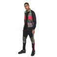 thumbnail image 4 of Men's Savage All-in-One Track Suits 2 Piece Sweatsuit Set ST572 - Black - 5X-Large, 4 of 7