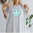 thumbnail image 7 of SMILEY FACE Graphic Short sleeve T-Shirt, 7 of 7