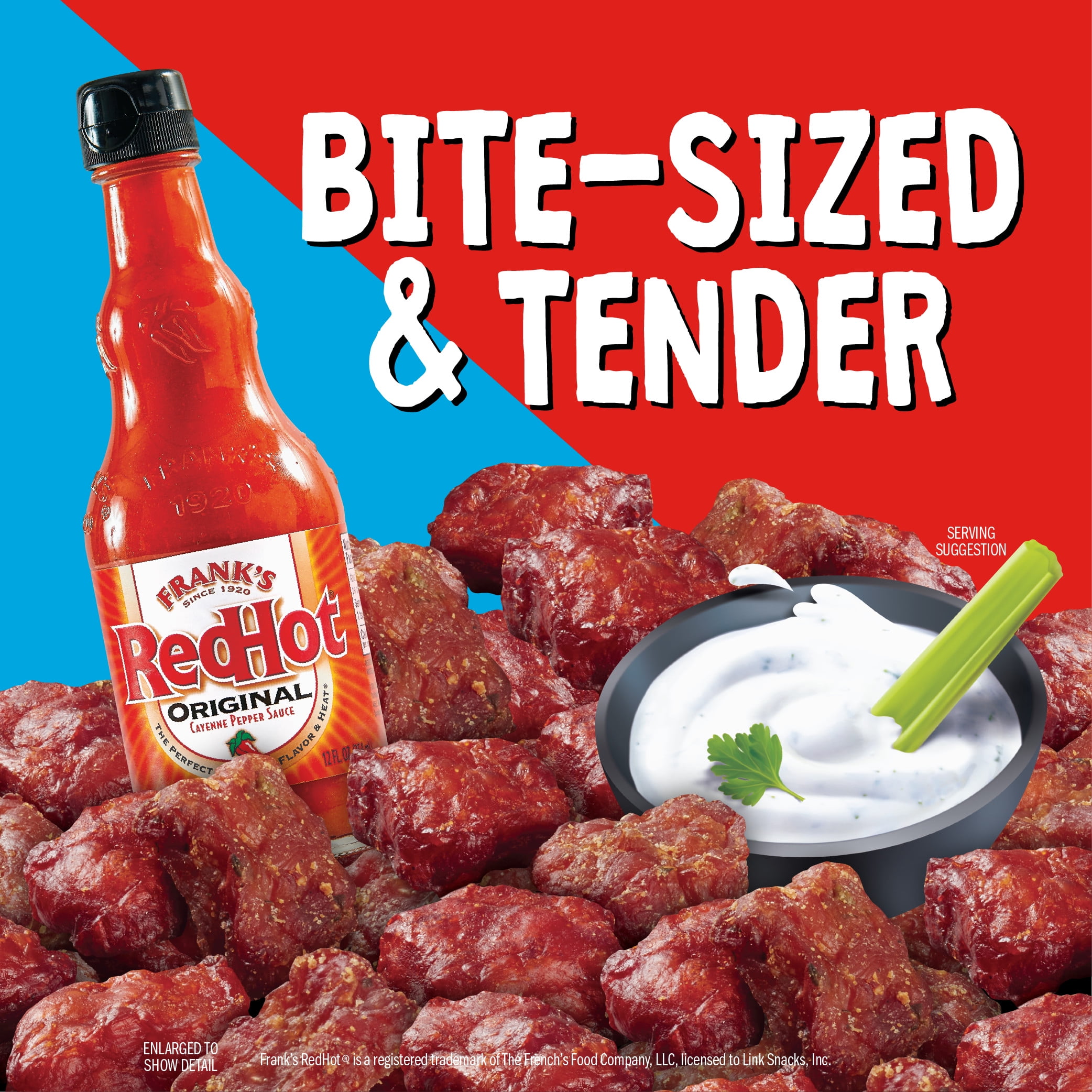 Jack Link's Chicken Bites DUOs – Frank's RedHot Buffalo Style