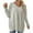 Gray, variant on cfhntfmh Women's Oversized Sweaters Fall Outfits Trendy V Neck Knit Side Slit Fashion Pullover Tops Casual Loose Sweaters(Gray,X-Large)