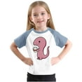 thumbnail image 6 of ZhuoLiL Girls Clothes Size 9/10 Toddler Girls' Graphic Print Tee - Short Sleeve Round Neck, 6 of 8