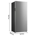 thumbnail image 5 of Techomey Refrigerator in Stainless Steel 21 Cu ft Right Door Freezer Frost Free, 5 of 9