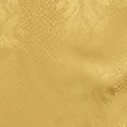thumbnail image 2 of Ultimate Textile (5 Pack) Damask Kenya 70 x 104-Inch Oval Tablecloth - Home Dining Collection - Snakeskin Jacquard Design, Flax Gold, 2 of 3