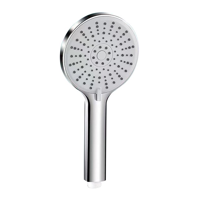 Clearance! High Pressure Handheld Showerhead with 5 Spray Modes Filtered Shower Head Water Heater Filter Large Panel Shower Nozzle Luxury Design for Bathroom Gym Senior Hotel Pool One Size Silver