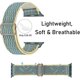 thumbnail image 2 of Correas de reloj compatibles con Apple Watch de 38/40/41 mm, correa elástica de nailon Solo Loop para iWatch Series 7/6/5/4/3/2/1 SE, paquete de 2 elásticos ajustables., 2 of 5
