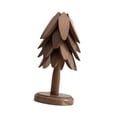 thumbnail image 2 of 4 posavasos de madera para mesa, posavasos de madera con forma de , posavasos de protección para mesa, tapete aislante para tetera Marrón, 2 of 9