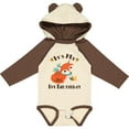 thumbnail image 3 of Inktastic 1st Birthday Woodland Fox Boys or Girls Long Sleeve Baby Bodysuit, 3 of 5