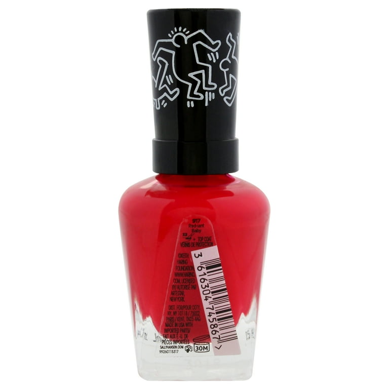 Sally Hansen Miracle Gel - 917 Red-Iant Baby , 0.5 oz Nail Polish