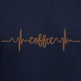 thumbnail image 3 of CafePress - COFFEE HEARTBEAT Hoodie - Pullover Hoodie, Classic, Comfortable Hooded Sweatshirt, 3 of 4