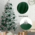 thumbnail image 4 of 16 PCS Velvet Ornaments Balls Sets for Christmas Tree 2.36inch Flocked Christmas Balls Assortment for Xmas Tree Holiday Decor, 4 of 8