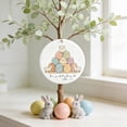 thumbnail image 5 of 5Pcs Easter Decorative Pendant, CQCYD Easter Decorations, 8cm Acrylic Hanging Pendant For Easter Party Scene Spring Holiday Home Decor Garden Ornament Easter Egg Tree Decorations, 5 of 8