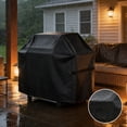 thumbnail image 6 of BBQ Grill Cover Heavy Duty All-Weather,Waterproof 420D Oxford Fabric UV Resistant Windproof Protection for Outdoor Charcoal Gas Grill Universal Fit, 6 of 7