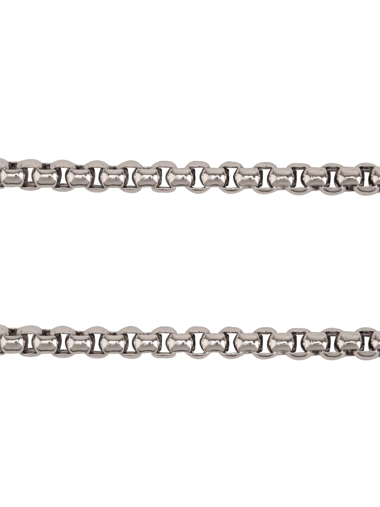 Believe by Brilliance Adult Male SS Box Chain Bracelet Set