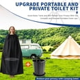 thumbnail image 3 of Kit de Baño Portátil SMEKLYN Retráctil para Camping con Carpa, 3 of 7