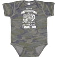 thumbnail image 3 of Inktastic Tractor Woman Girls Baby Bodysuit, 3 of 5