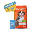 thumbnail image 1 of Croquetas Chop para perro adulto 25kg Regala 1 bolsa de Premios liofilizados Chop-Chop Croqueta perro Adulto forma de letras, 1 of 4