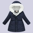 thumbnail image 2 of Povozer Girl's Winter Parka Coat Long Waterproof Warm Fleece Puffer Jacket(OTHER,9T-10T), 2 of 6