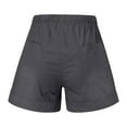 thumbnail image 2 of Pntutb Womens Short,Women's Comfy Drawstring Splice Casual Elastic Waist Loose Shorts Pants, 2 of 6