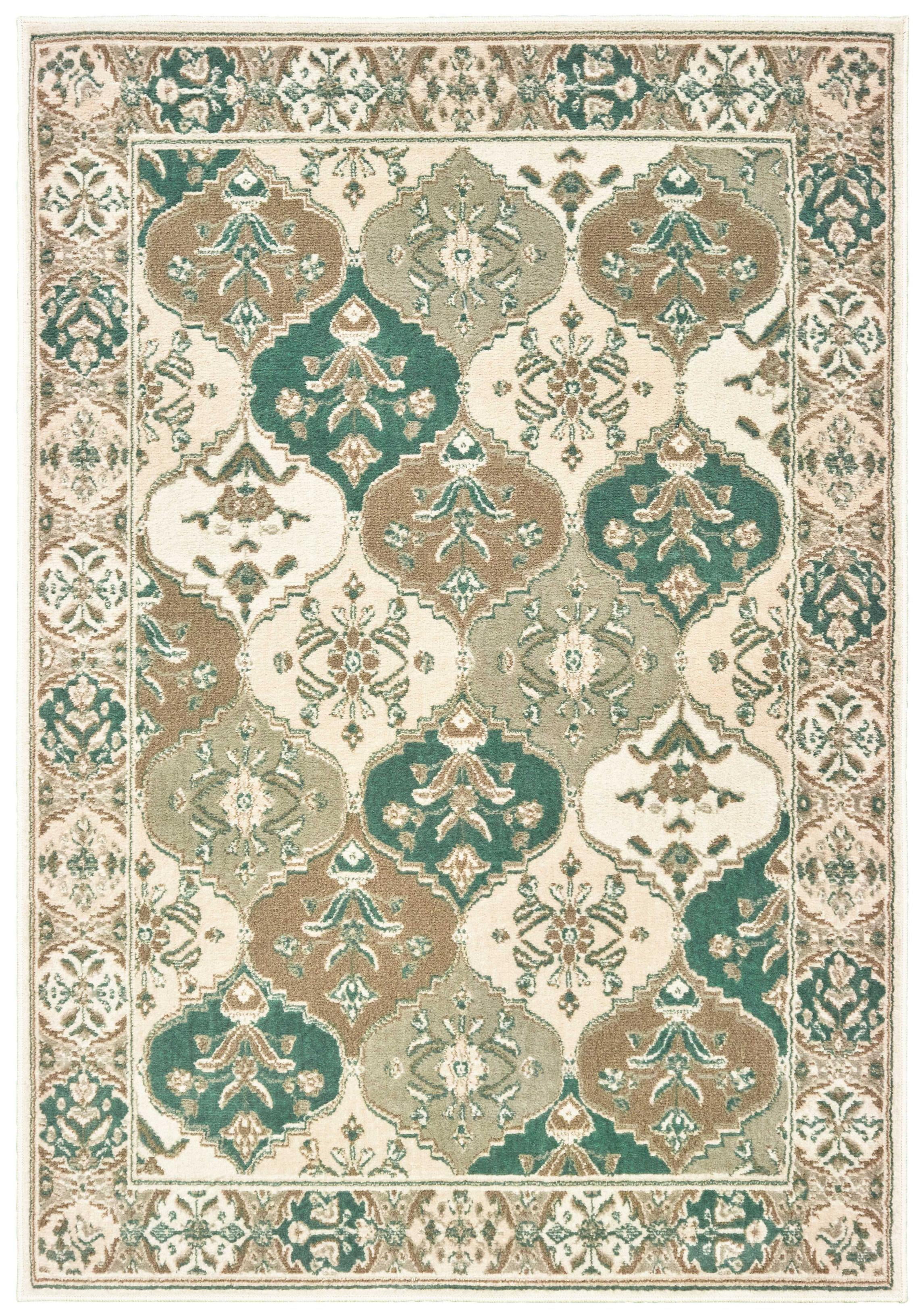 23" x 88" x 0.31" Natural Polypropylene Runner Rug