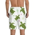 thumbnail image 6 of KLL Cute Turtle for Men's 1-Pack Shorts,Sleep Pajama Shorts for Men Soft Pj Shorts Men's Pajama Bottoms Sleepwear -Medium, 6 of 7