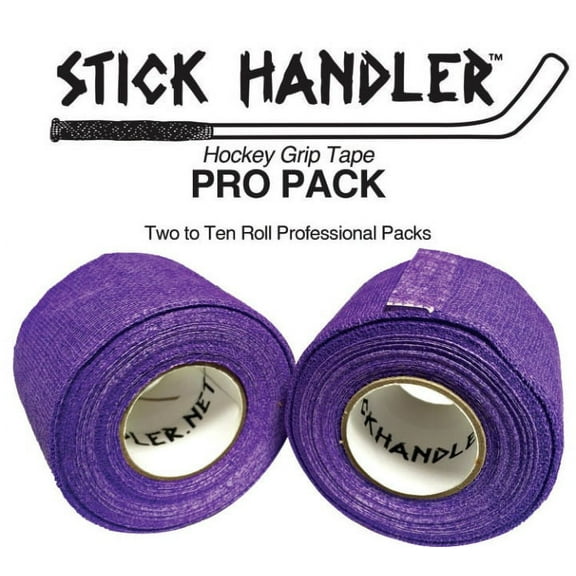 STICK HANDLER™  Professional Hockey Grip Tape Pro Pack  (Purple|Two Pack)