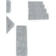 thumbnail image 4 of RKSTN Staircase mats 55x20cm Non-Slip Carpet Stair Treads Non-Slippery Rug Slip Resistive Indoor Runner For Kids Elders And Pet With Reusable Adhesive, 4 of 7