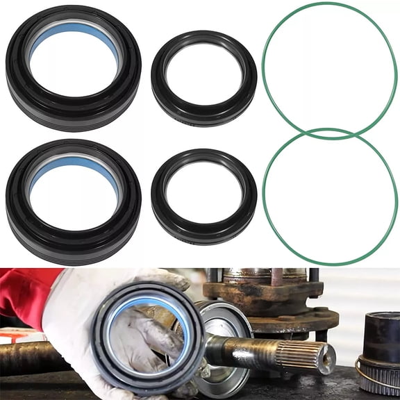 NEW For Ford F250 F350 Super Duty Dana 50 60 Front Axle Tube Seal Kit 98-04