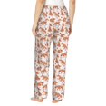 thumbnail image 3 of Daiia Beautiful Fox1 Women's Sleep Pant with Pockets and Drawstring,Pajama Pants-X-Large, 3 of 9
