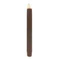 thumbnail image 3 of Mystique Flameless Candle, Harvest Orange 8" Taper, Real Wax Candle With Realistic Flickering Wick, Battery Operated, By Boston Warehouse, 3 of 5