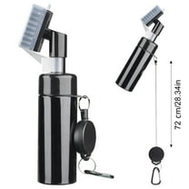 StSilkitty Golf Club Cleaning Brush with Leak Proof Water Bottle Retractable Nylon Bristles,Ergonomic,Portable Multi Function Tool for U V Grooves,Suit for Golf Enthusiasts