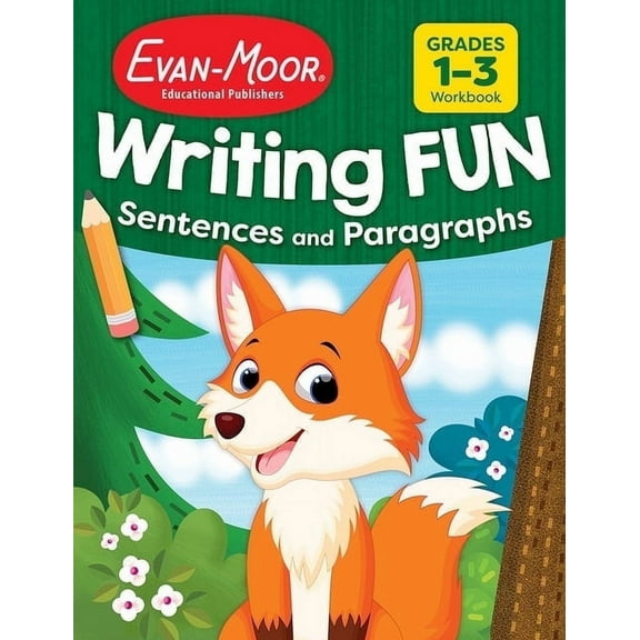 Evan-Moor Writing FUN Sentences and Paragraphs, Grade 1 - 3 Workbook