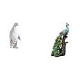 thumbnail image 1 of Escultura De Pingüino Y Pavo Real, Figura Coleccionable, Artesanía, Adorno Decorativo, Estatua De Resina, Colección, Elegante, Para Mesa, Dormitorio, Oficina, Sala De Estar, Estantería,, 1 of 8