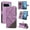 Purple, variant on Designed for Google Pixel 10 / 10 Pro Case Wallet, Men Women Flip Folio Cover with PU Leather Stand Credit Card Holders Slots Wrist Strap Magnetic Clasp Case for Google Pixel 10 / 10 Pro, Purple