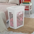 thumbnail image 4 of Sterilite Rectangular LiftTop Plastic Laundry Hamper Basket Bin, (12 Pack), 4 of 9