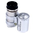 thumbnail image 4 of Microscopio para teléfono 45X, cámara para teléfono, microscopio, lupa, accesorio con 2 LED para inspección, 4 of 14