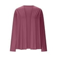 thumbnail image 4 of Htigea UPF 50+ Cardigans for Women Thin Lightweight Long Sleeve Sun protection Open Front Cardigan Tops Purple,M, 4 of 9