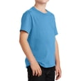 thumbnail image 4 of Mafoose Youth Core Cotton Tee Aquatic Blue X-Small, 4 of 5