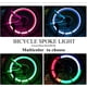 thumbnail image 4 of luces verdes para ruedas de bicicleta, luces de bicicleta impermeables, luces LED para neumáticos de bicicleta con 3 modos de parpadeo, adecuadas para bicicletas de montaña para adultos y niños., 4 of 5