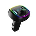 thumbnail image 2 of PEONAVET A Fm A Fm Car Bluetooth Receiver Charger, Lossless Sound Quality FM Transmitter Card, Car MP3 Bluetooth Player, 2 of 9