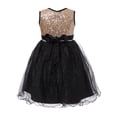 thumbnail image 2 of Richie House Girls' Sequined Party Dress RH2264, 2 of 2