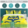 thumbnail image 5 of Pete The Cat Comfortable 3-Piece Bedding Set Pillow Case Bed Duvet Cover Pillowcases, 5 of 8
