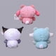 thumbnail image 3 of Soft Kuromi Plush Toy - Cute Cartoon Stuffed Doll And Throw Pillow, 3 of 5