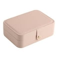 thumbnail image 1 of Joyero doble Anillo Pendiente Almacenamiento Joyero Placa de perno Joyero pequeño-Mini Joyero de doble capa Organizador de joyas de viaje para mujeres Wmkox8yi sjalhkljlk3874, 1 of 1