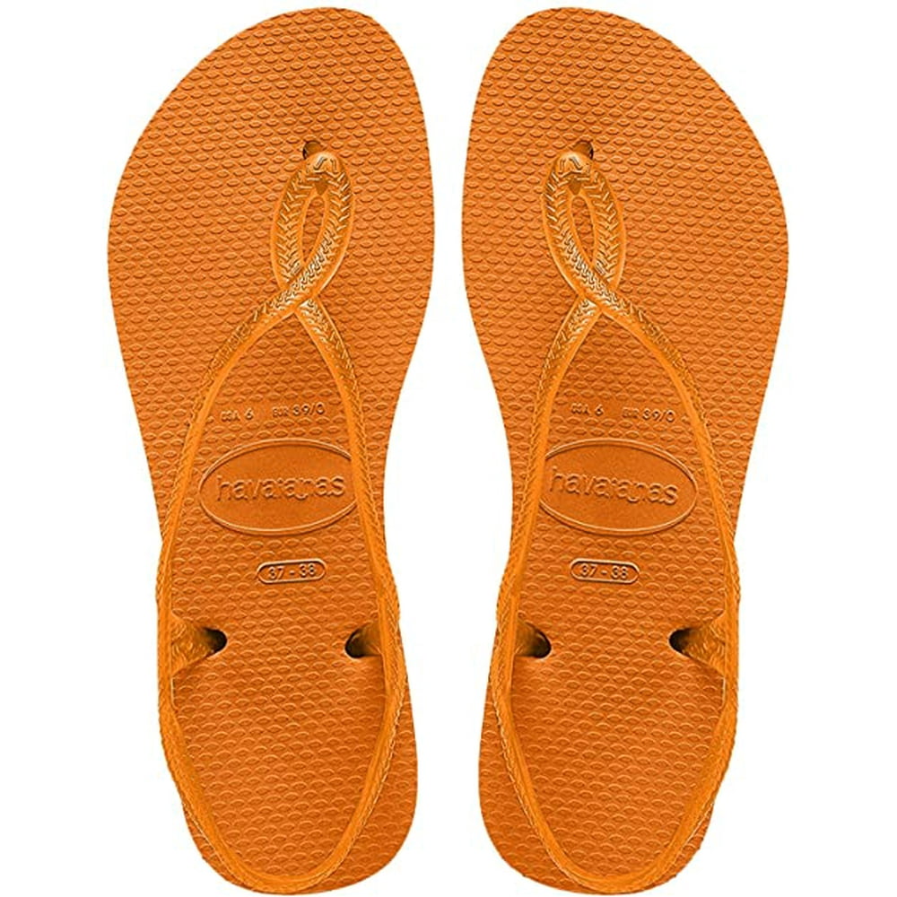 Havaianas Havaianas Women's Luna Flip Flop Neon Orange Sandals 910